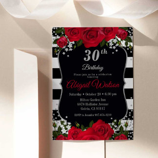 Birthday invitation, Birthday party invite