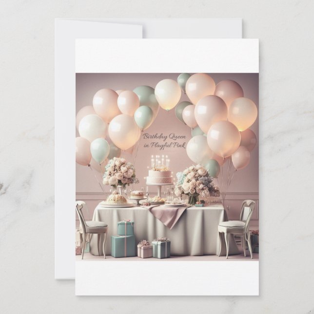 BIRTHDAY INVITATION CARD (Back)