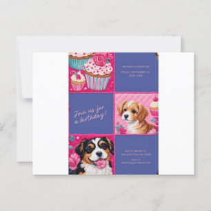 BIRTHDAY INVITATION CARD