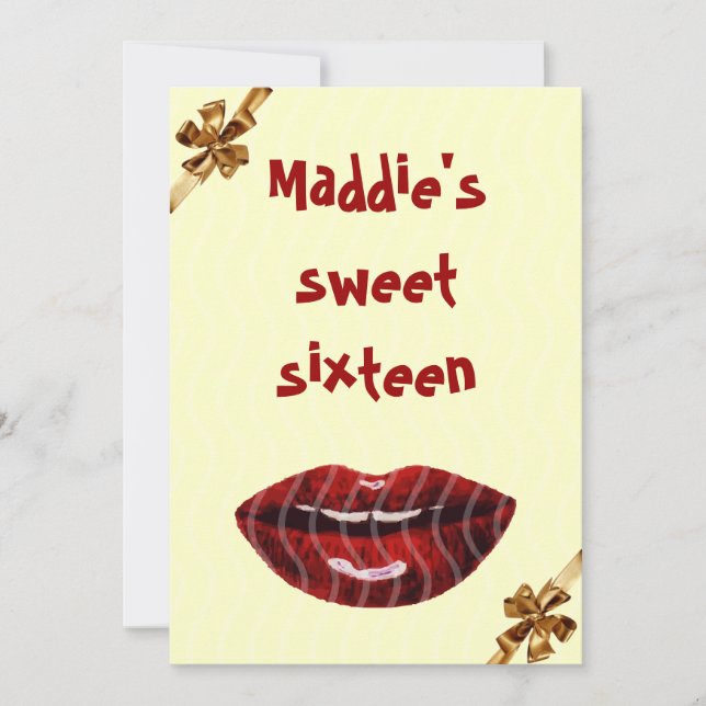 birthday invitation party (Front)