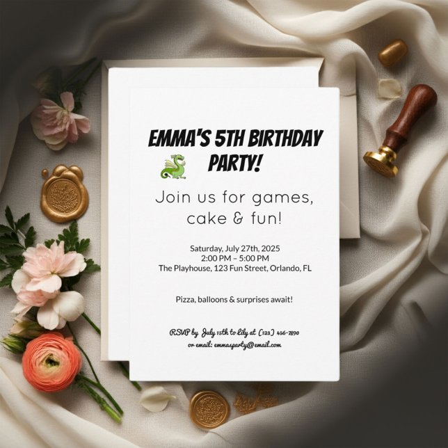 Birthday Invitation Templates | Party Planning  (Creator Uploaded)