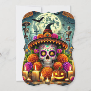 Birthday Invitations halloween party 