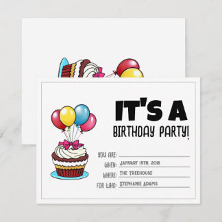 Birthday Invite | Custom Customizable Invitation