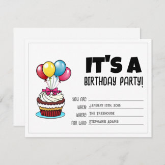 Birthday Invite | Custom Customizable Invitation
