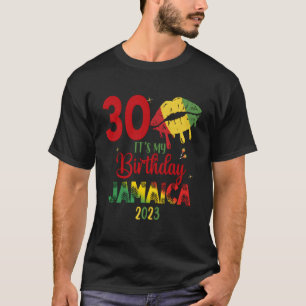 Birthday Jamaica Girl 30Th 50Th Party Outfit Match T-Shirt