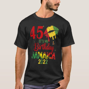Birthday Jamaica Girl 30th 50th Party Outfit Match T-Shirt