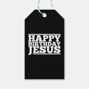 Birthday Jesus Christmas Gift Tags