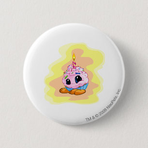 Birthday JubJub 6 Cm Round Badge