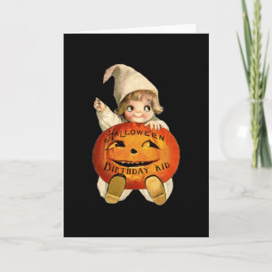 BIRTHDAY KID Halloween Birthday Card