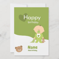 Birthday kids Card