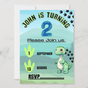 Birthday kids invitation