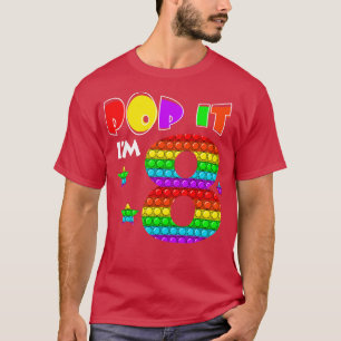 Birthday Kids It I am 8 years old 8th Birthday T-Shirt