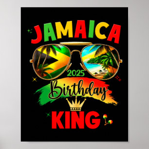 Birthday King 50th Jamaica 2025 Poster