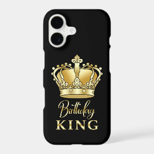 Birthday King Gold Crown Royal Queen Luxury