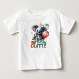 Birthday Koala Baby T-Shirt