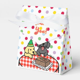 Birthday Labrador Puppies Favour Box
