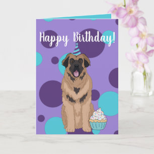 Birthday Leonberger Card