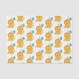 Birthday Lion Tissue Paper