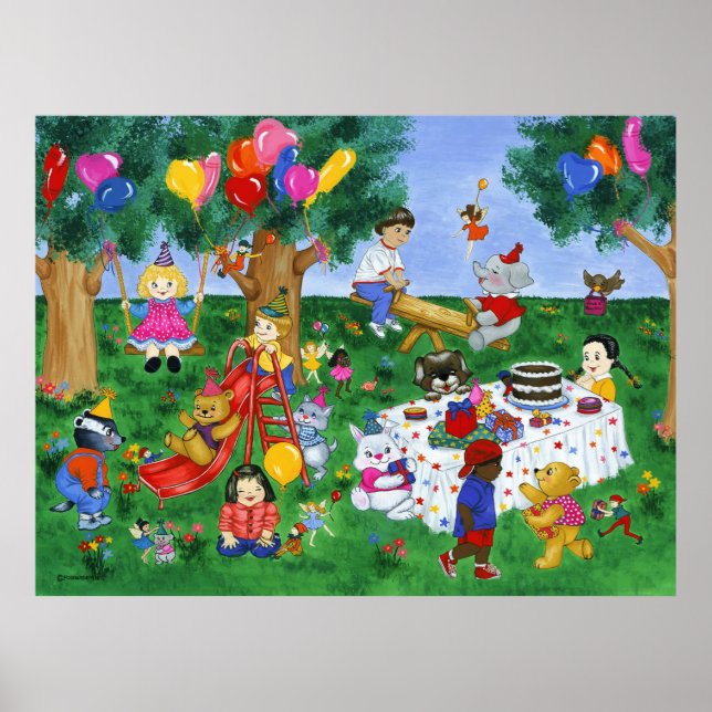 Birthday Magic Poster (Front)