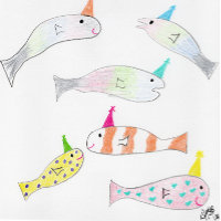 Birthday - Many Birthday Fishes to You Card