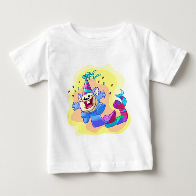 Birthday Meerca Baby T-Shirt (Front)