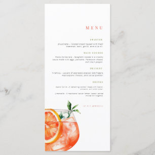 Birthday Menu Celebration menu Pizza party