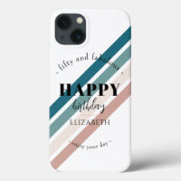 Birthday Minimalist design in pastel colours
