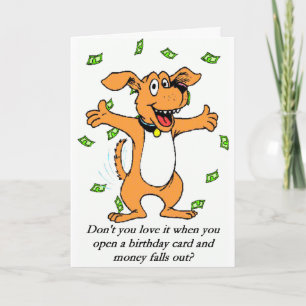 Birthday Money Card