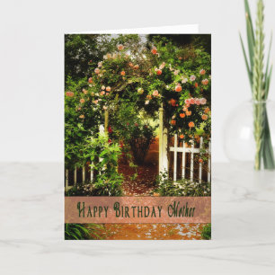 Birthday - Mother - Prettiest Rose in the Garden Card