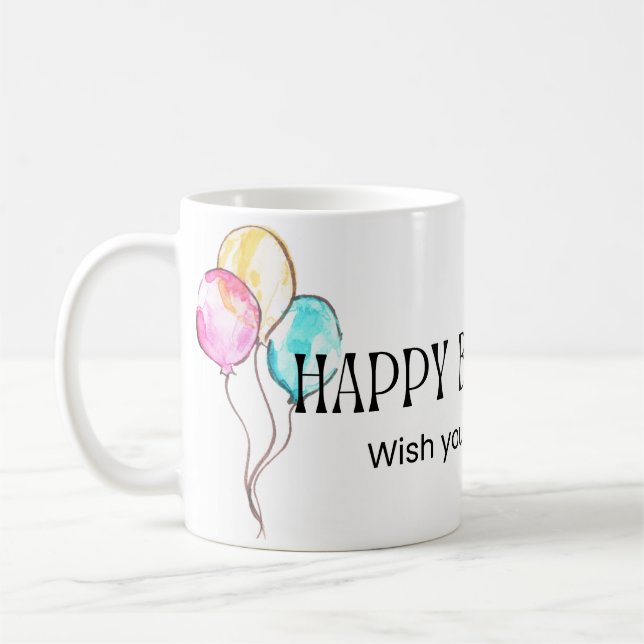 birthday mug (Left)