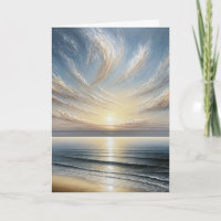 Birthday Ocean Sunrise Seascape 