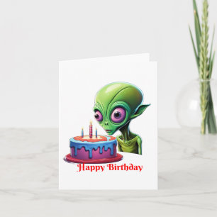 Birthday Of The Celestial Visitor Invitation