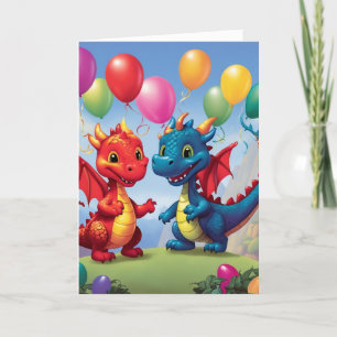 Birthday / or Other Parties- Folded Greeting Card