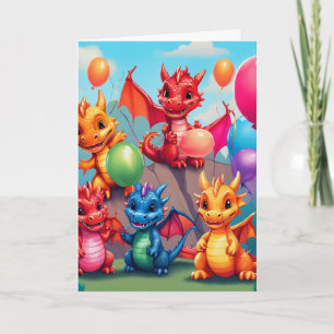 Birthday / or Other Parties-  Folded Greeting Card