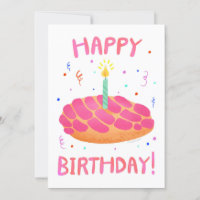 Birthday Pan Dulce Concha DIY Blank