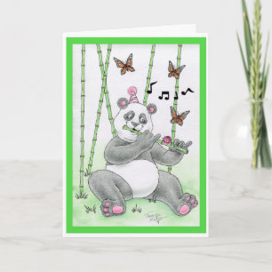 Birthday Panda Bear Card