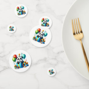 Birthday Panda Table Confetti