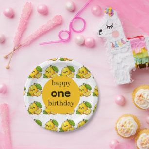 Birthday Paper Plates Party Supplies Set Decor