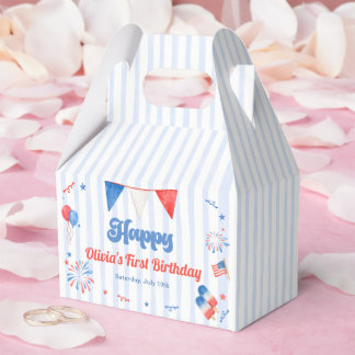 Birthday Party - 4th of July Favour Boxes