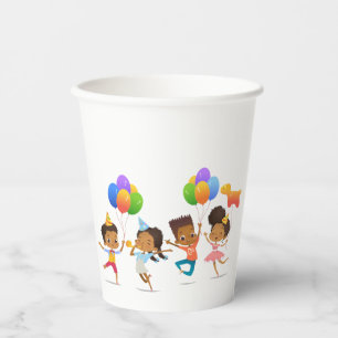 Birthday Party (African-American)  Paper Cups