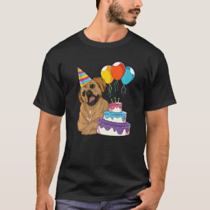 Birthday Party Animal Dog Owner Dog Cute Puggle T-Shirt