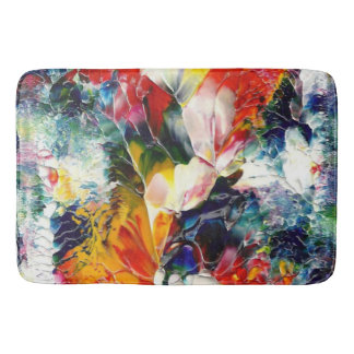 Birthday Party Art Large Bath Mat