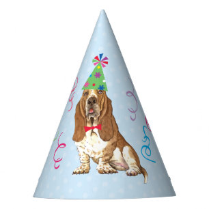 Birthday Party Basset Hound Hat