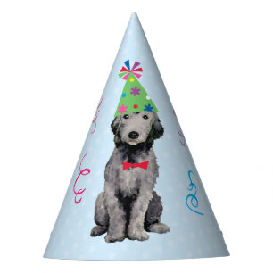 Birthday Party Bedlington Terrier Party Hat