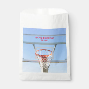 Birthday Party Blue Sky hoop Basketball Sports Favour Bags