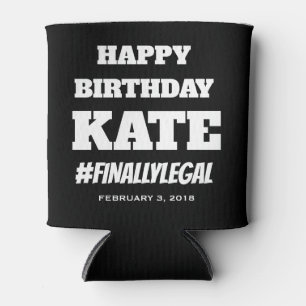 Birthday Party Can Cooler, Custom Party Favours Can Cooler