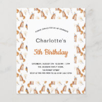 Birthday party cats white golden girl budget