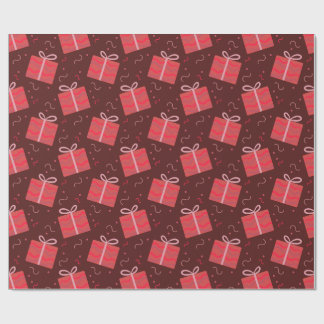 Birthday party gift wrapping paper