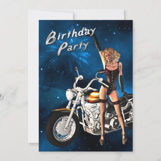 Birthday party Invitation (Front)