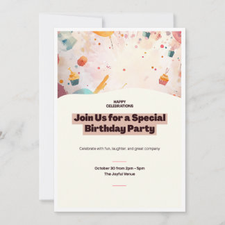 Birthday Party Invitation